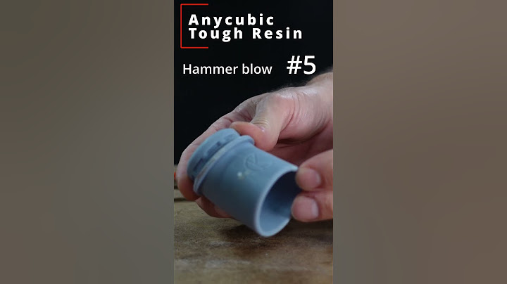 Anycubic Tough Resin | Seriously strong 3D print resin