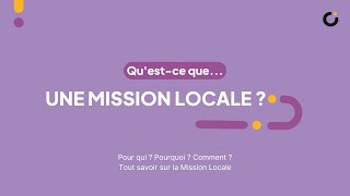 Pourquoi Aller À La Mission Locale ?