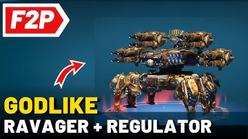 Ravager Regulator - War Robots Free to Play Gameplay (No Commentary) WR F2P