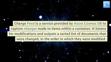 Azure Cosmos DB Change Feed