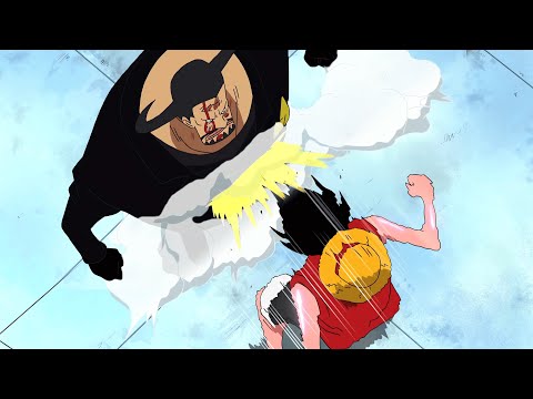 Luffy Gear 2 Vs Blueno 4K Gear Second For The First Time One Piece Enies Lobby Arc