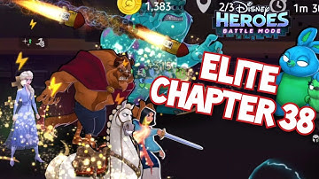 Disney Heroes Battle Mode ELITE CHAPTER 38 Gameplay Walkthrough - iOS / Android