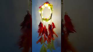 Easy 3d dreamcatcher | Light dreamcatcher | #shorts #dreamcatcher #diwalidecorationideas #roomdecor Easy 3d dreamcatcher | Light dreamcatcher | #shorts #dreamcatcher #diwalidecorationideas #roomdecor