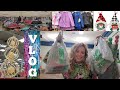 VLOG!! LETS DO SOME SHOPPING and TRY SOME HEATLESS CURLS!! SHOES, CHRISTMAS, DOLLAR TREE CRAFTS!!