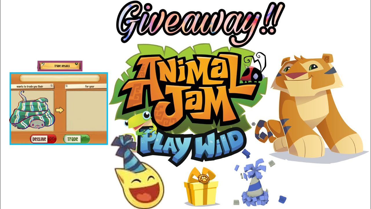 Animal jam Giveaway YouTube