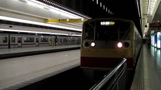 【HD定点撮影】西日本鉄道2000形特急（天神大牟田線・西鉄福岡（天神）駅）