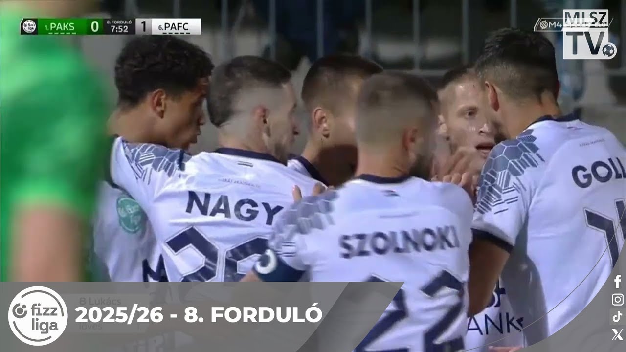 Lukács Dániel gólja a Paksi FC – Puskás Akadémia FC mérkőzésen