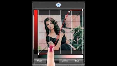 Cross process with curves