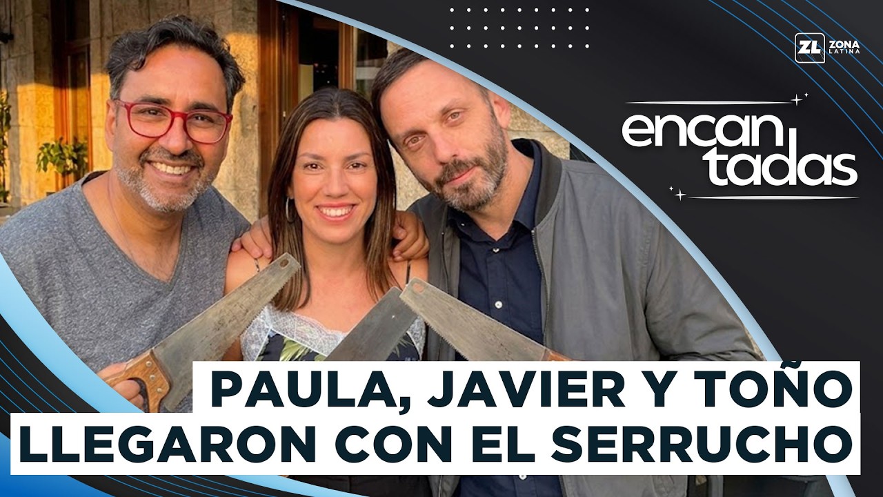En esta edición de #Encantadas recibimos en nuestro estudio a nuestras queridas... PERDÓN a nuestros queridos Javier Fernández, Paula Escobar y Antonio Sandoval, quienes se tomaron el programa para revolver el gallinero. 
---
Síguenos en nuestras redes sociales: 

💻 Web: https://zonalatinatv.com/
📷 Instagram: https://www.instagram.com/zonalatina
🎥 TikTok: https://www.tiktok.com/@zonalatina
📱 Facebook: https://www.facebook.com/canalzonalatina
🐦 X: https://www.twitter.com/zonalatina
