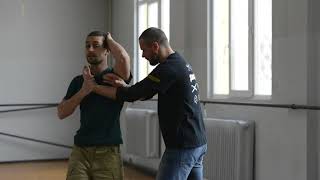 24 GRABS SYSTEM | #24 TWO HAND FRONT CHOKE ESCAPE
