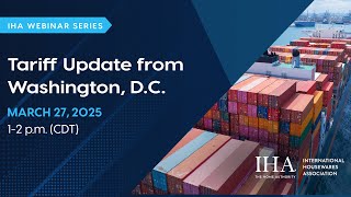 Tariff Update from Washington, D.C.
President Trump has issued tariffs for different countries and different products almost daily since taking office. For the latest on tariffs, Craig Brightup and Rafe Morrissey of the International Housewares Association’s Washington D.C.-based government affairs office will provide their insights in this edition of the IHA webinar series. The session also will examine a proposal to dramatically raise port-entry fees on Chinese and Chinese-made vessels. Plus, customs executives Taylor Cloud and William Mock from freight logistics services provider TQL Global will provide a strategic overview of the newly imposed tariffs on U.S. imports, detailing the affected sectors and illustrating the impact with real-life examples. Tariff Update from Washington, D.C.