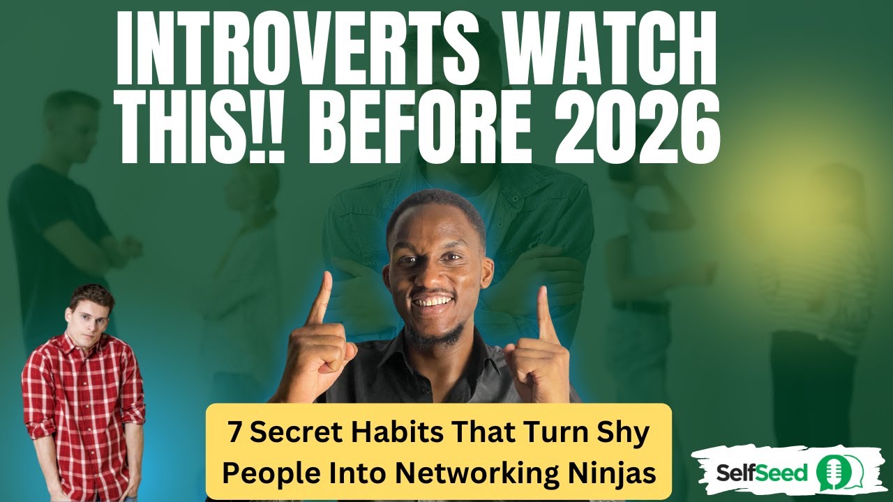 7 Secret Habits That Turn Shy People Into Networking Ninjas - YouTube