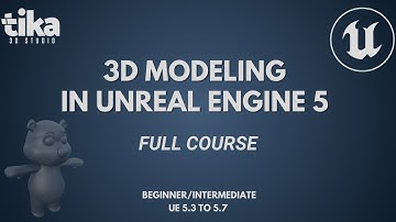 FREE 6-Hour Unreal Engine 5 Modeling Course | Beginner to Intermed (Modeling, Materials & Sculpting)