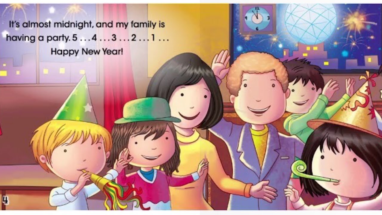 Happy New Year Book For Kids