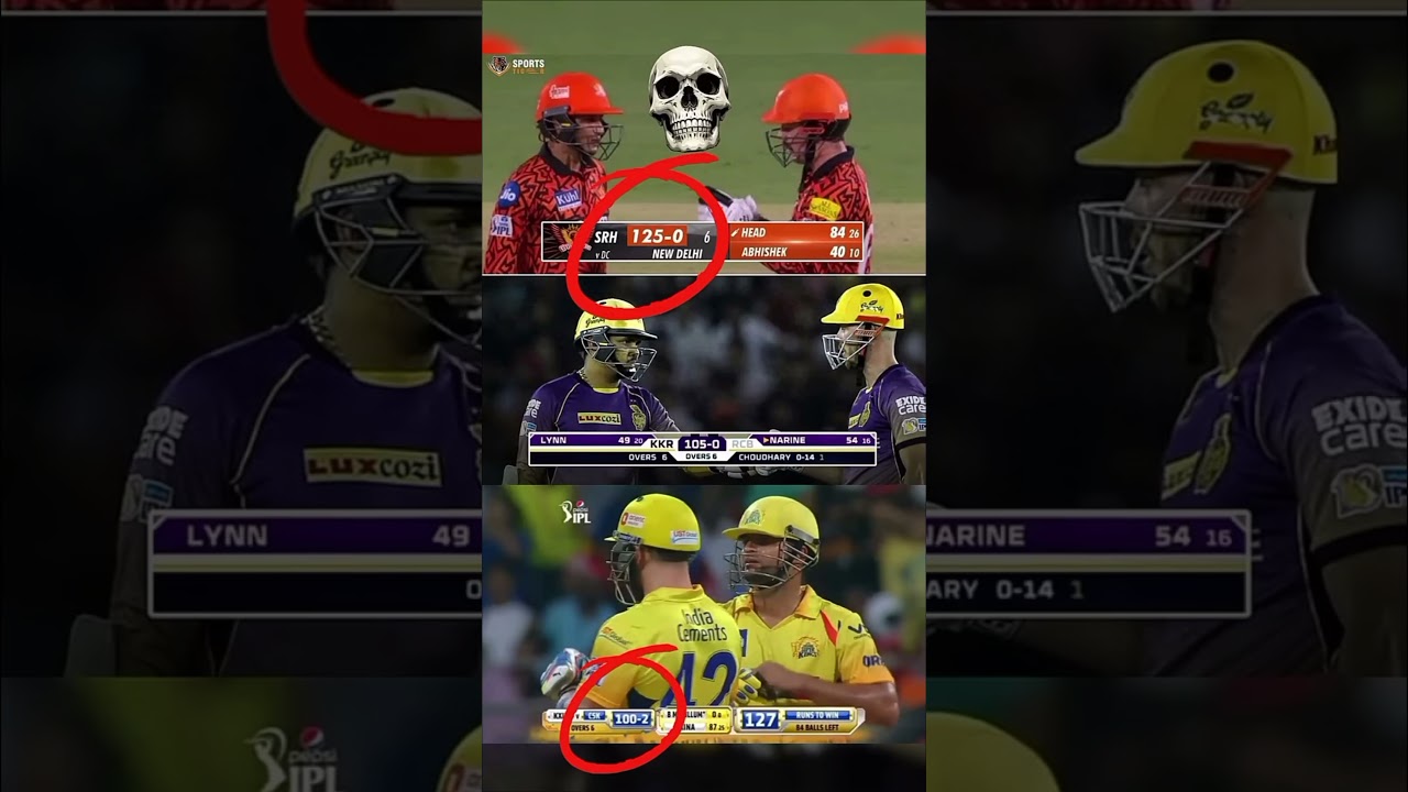 Highest power play Runs in IPL 🔥Srh vs Dc 