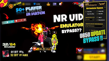 WORLD BEST UID EMULATOR BYPASS 🎯 ORIGINALLY ALL SERVER SAFE 101%🔥32+64 BIT EMULATOR AT LOWEST PRICE✅