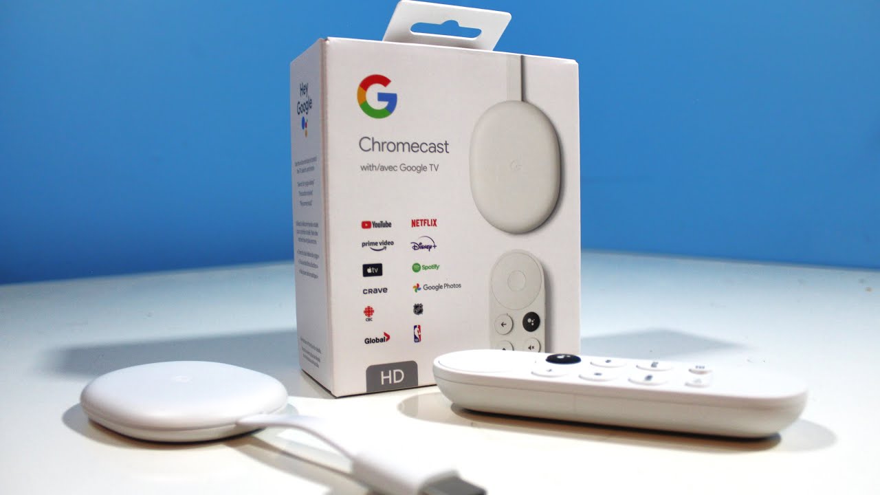 【新品】　Chromecast with Google TV (HD) OUTLET_4: Odtwarzacz Google Chromecast HD z Google TV