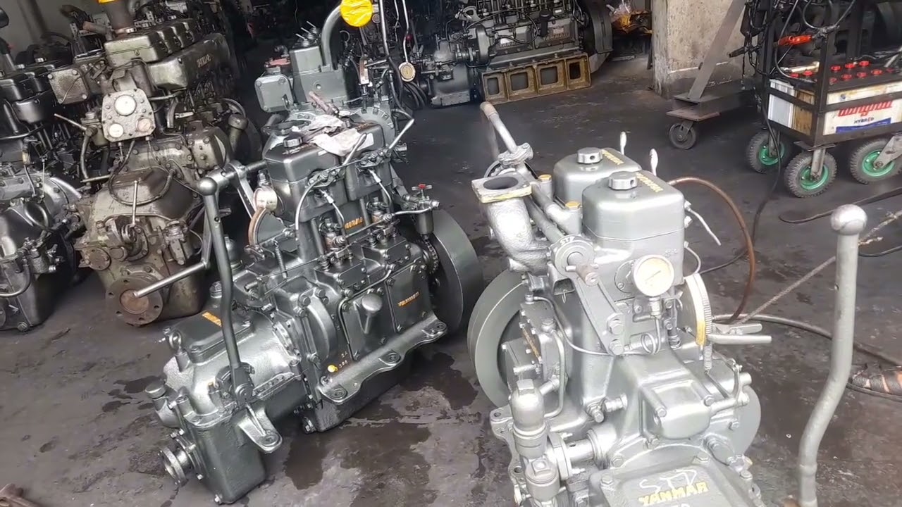 test máy Yanmar 2T ở Bến Tre