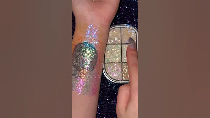 Are all Iridescent Glitters the Same? #slayfirecosmetics #glitter #glittergel #glitterpalette