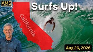 Surfs Up! California Heat & Humidity, Red Flag Warnings