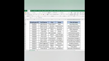 ✨ Forget CONCATENATE—just use &! #shorts #trending #viral #excel #tips #tricks #youtubeshorts #trend