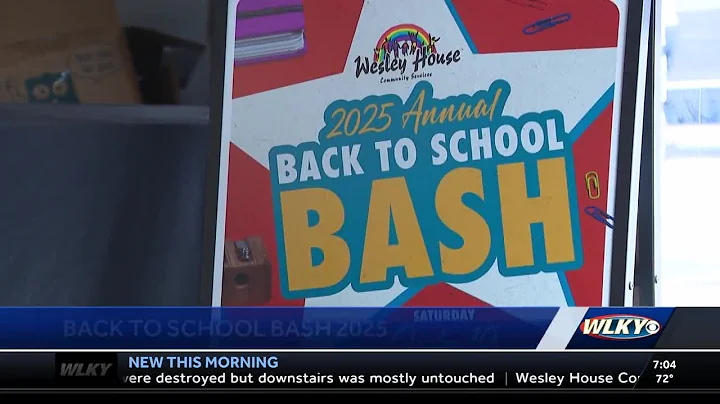 Wesley House in Louisville hosts back to school bash