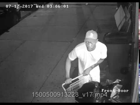 newspaper mockup Tompkins Avenue burglary