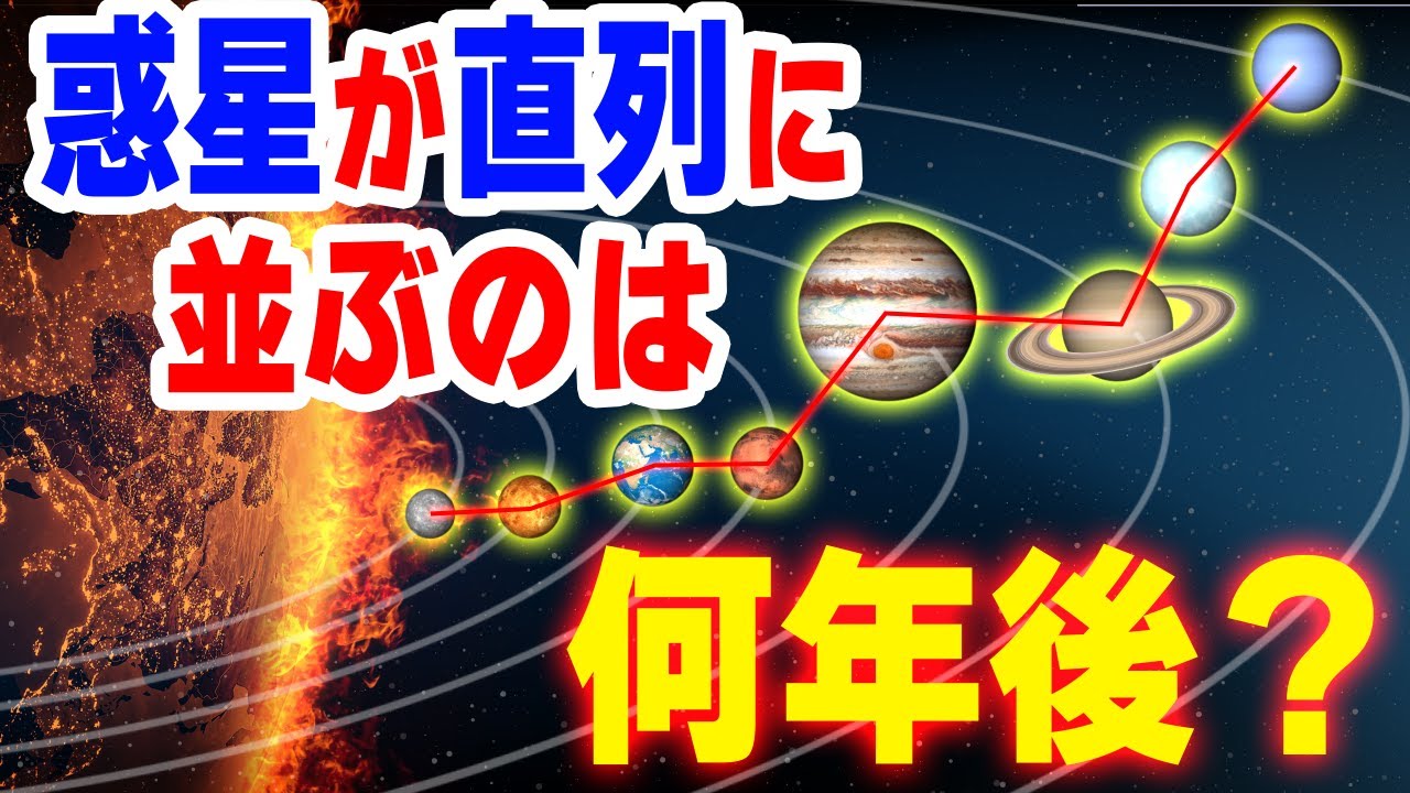 惑星直列 何年に 一度