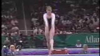 Lilia Podkopayeva - 1996 Olympics Team Compulsories - Floor Exercise