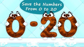Celebrity Save The Numbers   Write Numbers 1 to 20   Learn to Count & Trace Numbers for Kids! Wealth