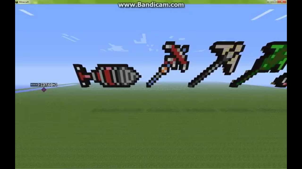 Terraria Pixel Art Minecraft