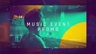 Music Event Promo - After Effects Template