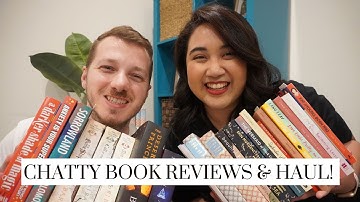 CHATTY BOOK REVIEWS & HAUL | 2021 Reading Challenge + Book Hauls #booktube #2021readingchallenge