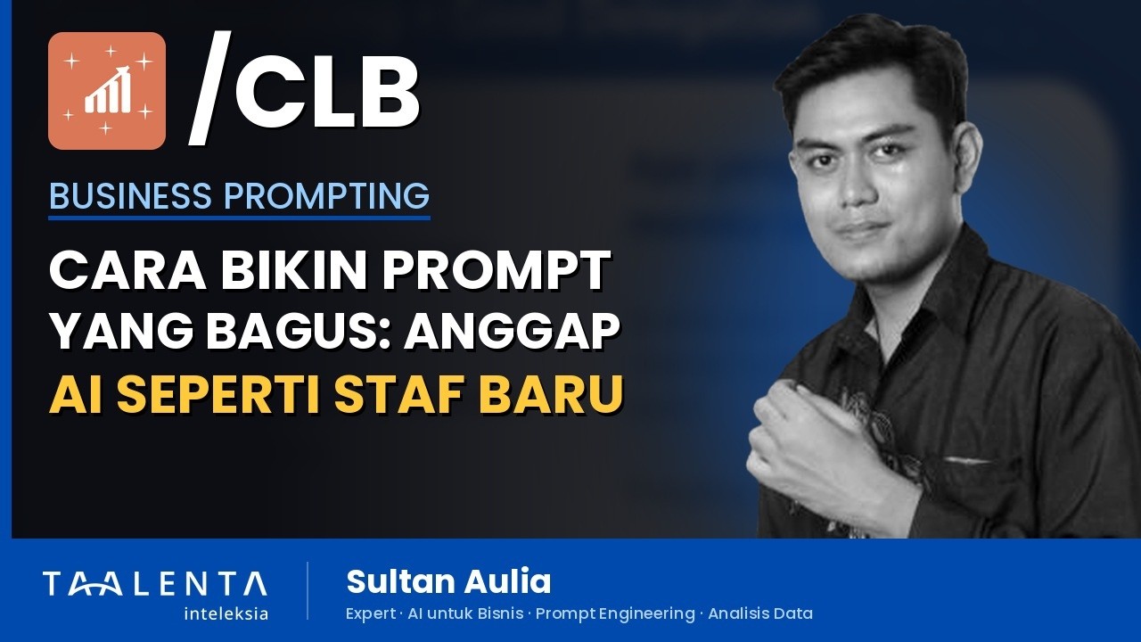 Cara Bikin Prompt yang Bagus: Anggap AI Seperti Staf Baru