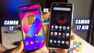 TECNO Camon 12 vs 12 Air Camera Test & Comparison