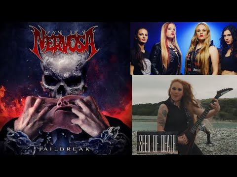 Nervosa release new song Seed of Death off new album “Jailbreak”  and details!