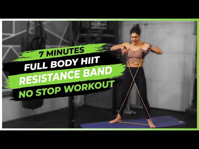 🔴 7 Resistance band exercises for a total body workout