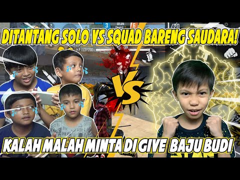 SOLO VS SQUAD BARENG SAUDARAKU! GILA SIH BOOCIL BOOCIL GEGE WKWK