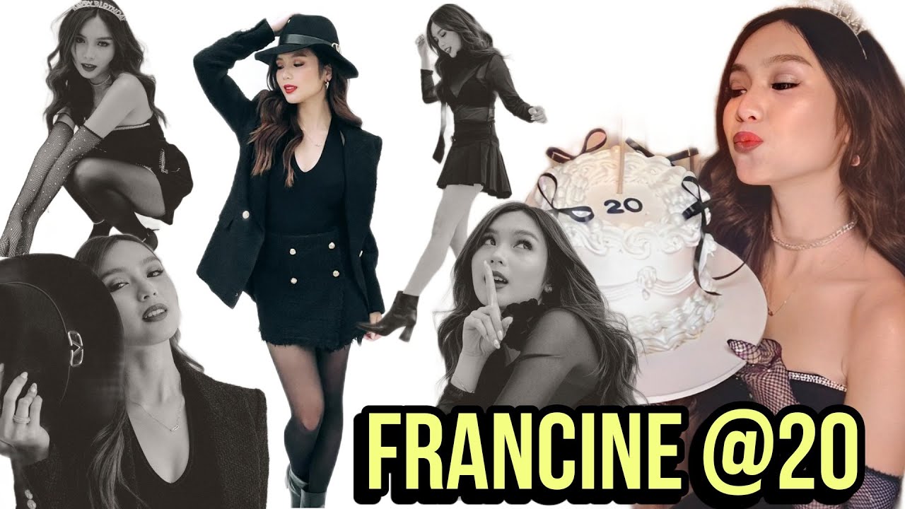 FRANCINE DIAZ birthday Shoot / Photos and Videos #franseth #francinediaz