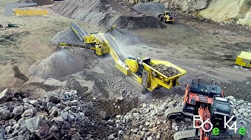 Keestrack B6e Jaw Crusher & K4e Screen