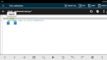 Qpython tutorial - 23 While Loops