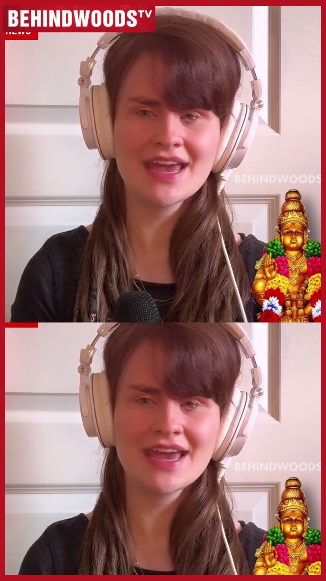 OMG ? 3 Language-ல ஐயப்பன் பாட்டு பாடிய Foreigner