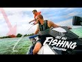 JETSKI FISHING RELAY CHALLENGE! ( 2 Vs 2 )