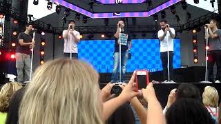 Backstreet Boys Chicago VIP Sound Check 2013 SAFEST PLACE TO HIDE