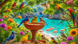 🍃 Relaxing Piano & Birdsongs | Tranquil Birdsong Ambience for Focus and Meditation