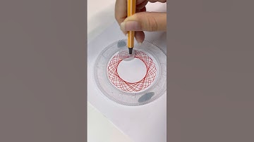 How many Circles were drawn ? 🤔#shorts #spirograph @furnituremakeover7814#