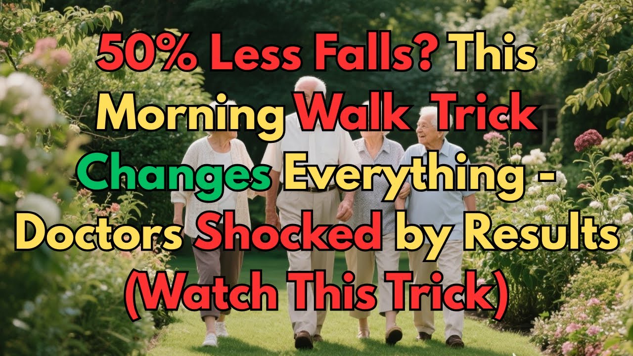 Seniors Who Walk Like This Every Morning Have 50% Lower Fall Risk – Simple Daily Trick Revealed