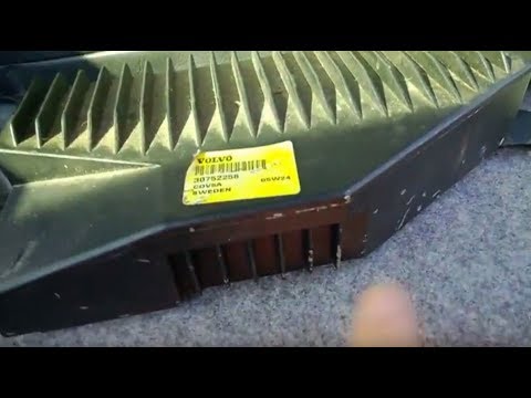 Volvo S60 V70  Factory amplifier removal/installation - 2001-2009