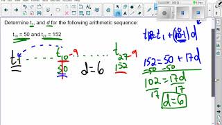 Unit 1 1 12 Using the Formula to Find the Arithmetic Means Part 3