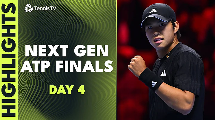 Blockx vs Budkov Kjaer, Tien Faces Basavareddy In Semis | Next Gen ATP Finals Highlights Day 4